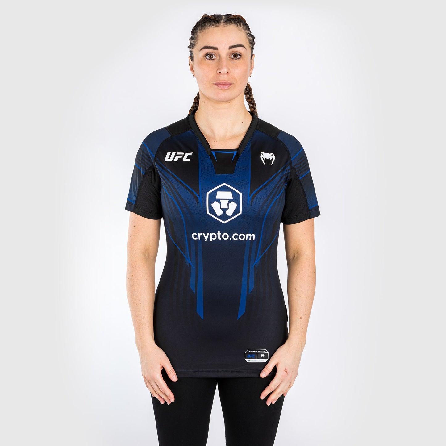 UFC Venum Personalized Authentic Fight Night 2.0 kit by Venum Women's Walkout Jersey - Midnight Edition