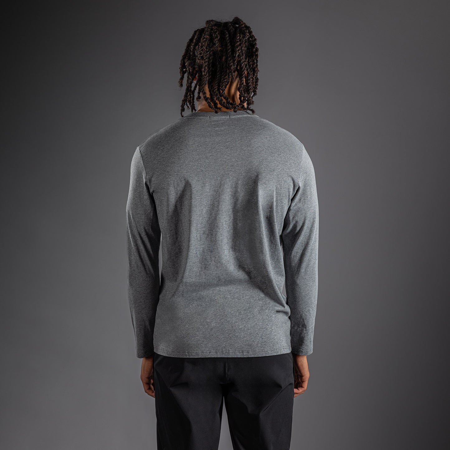 Venum Lineup Long Sleeve T-Shirt Grey - Heather/White