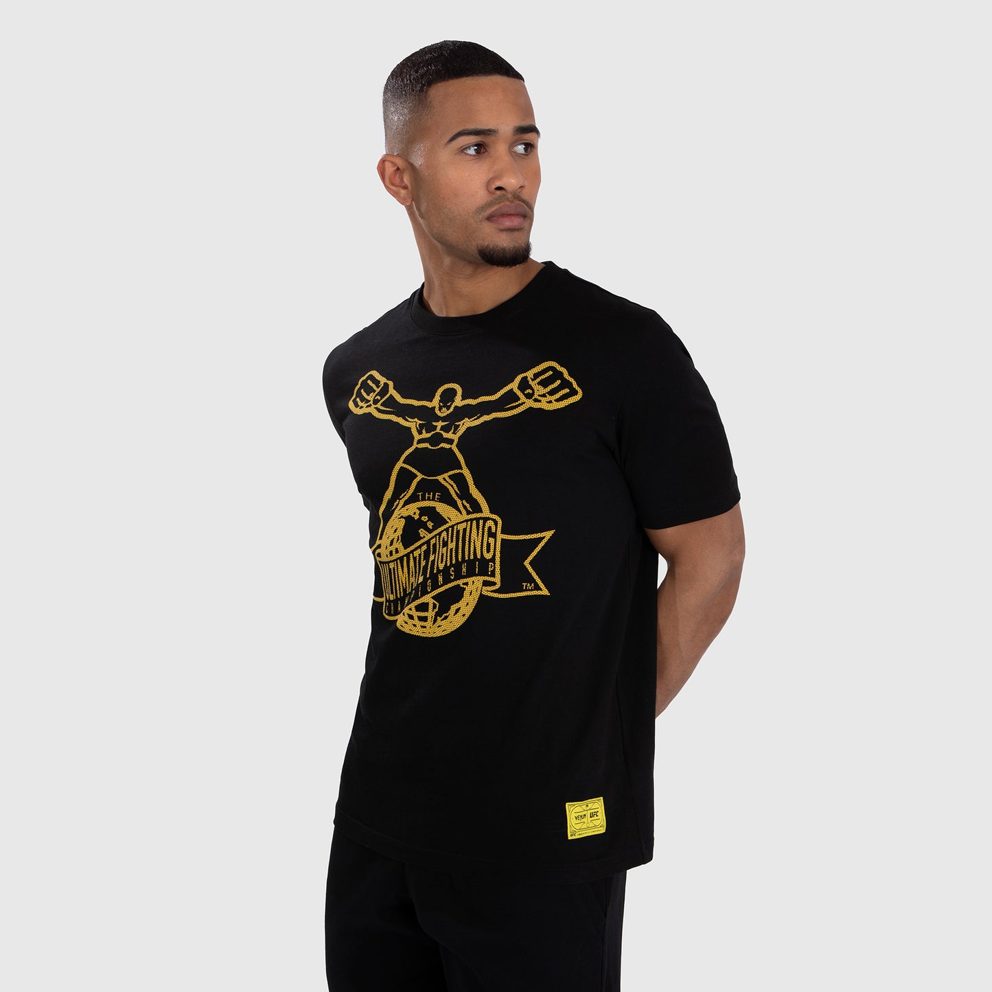 UFC by Venum Ulti-Man T-Shirt - Black/Yellow