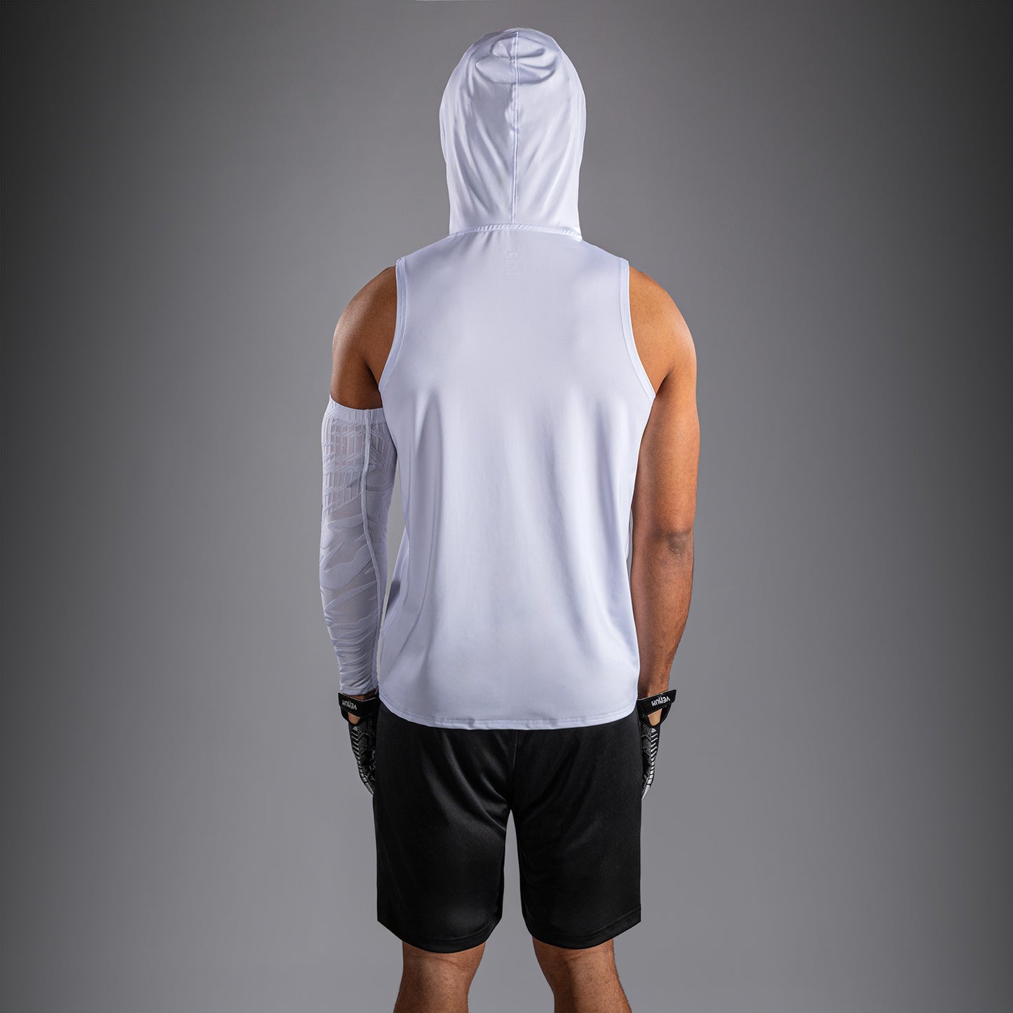 Venum Elite Sleeveless Dry-Tech Hoodie - White