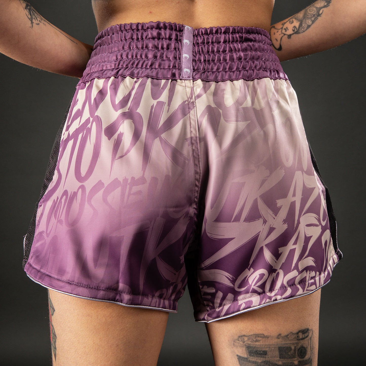 Kaz x Venum Muay Thai Shorts - Dusky Orchid