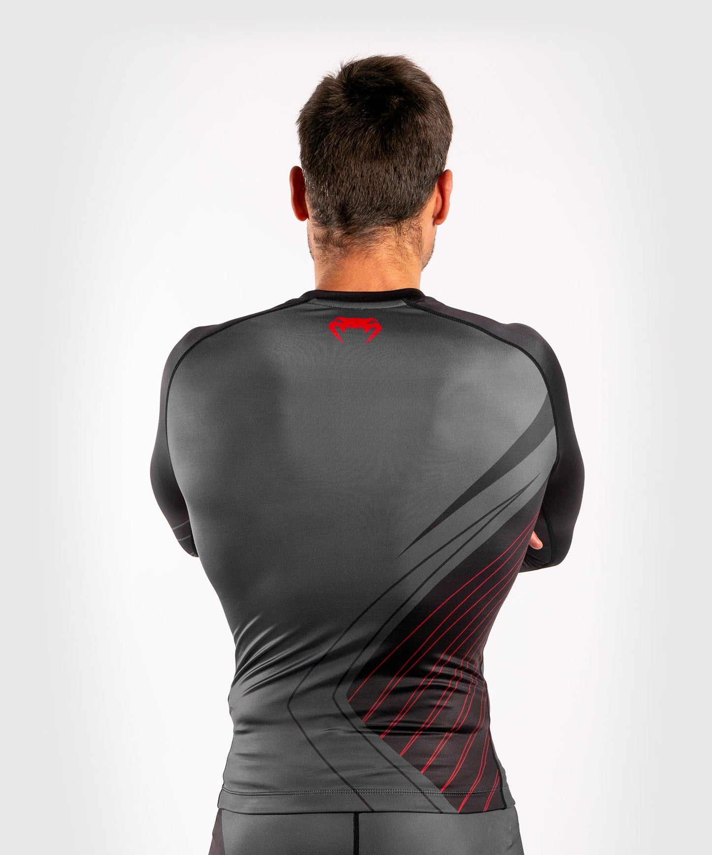 Venum Contender 5.0 Rashguard - Long sleeves - Black/Red