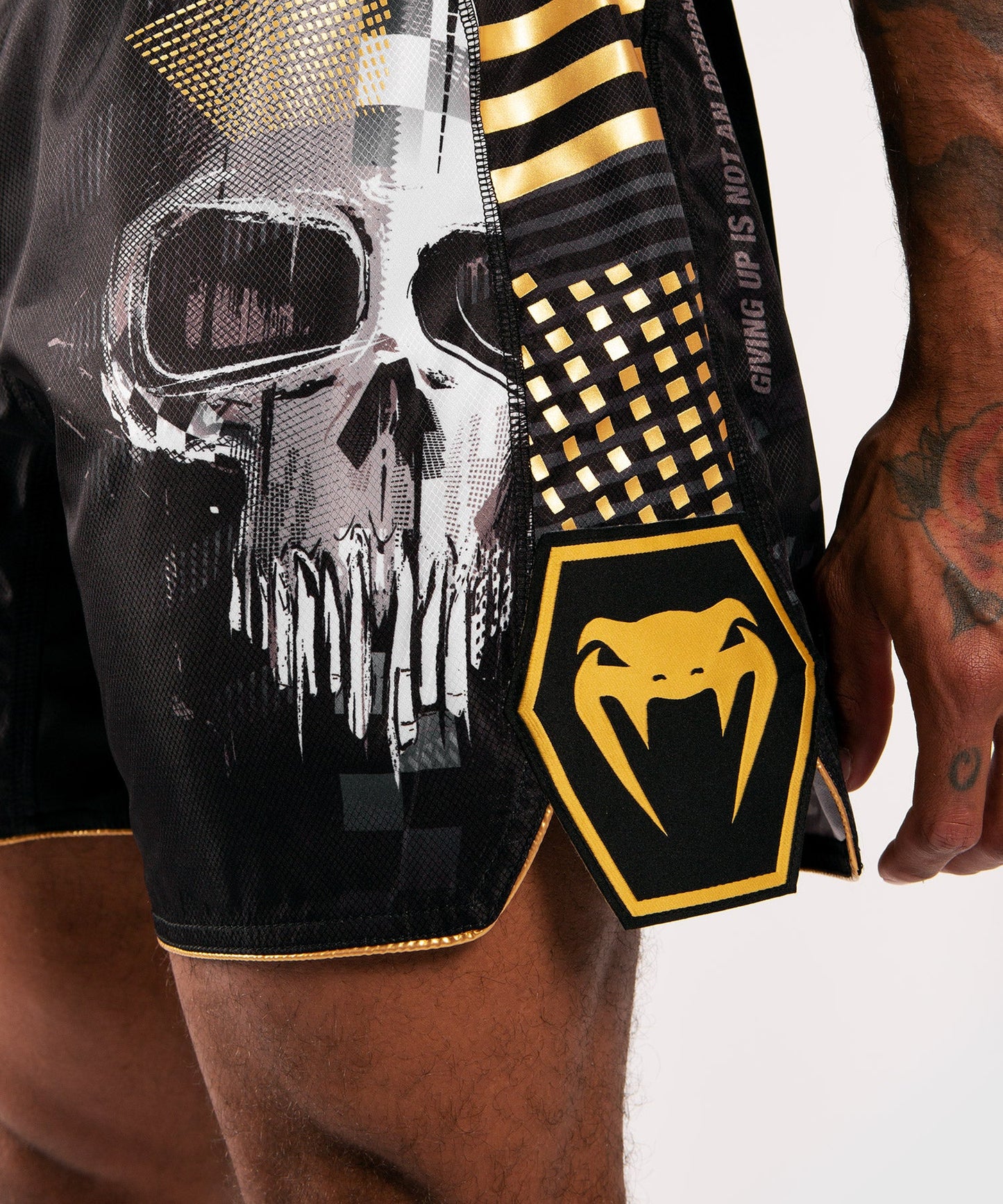 Venum Skull Fightshorts - Black
