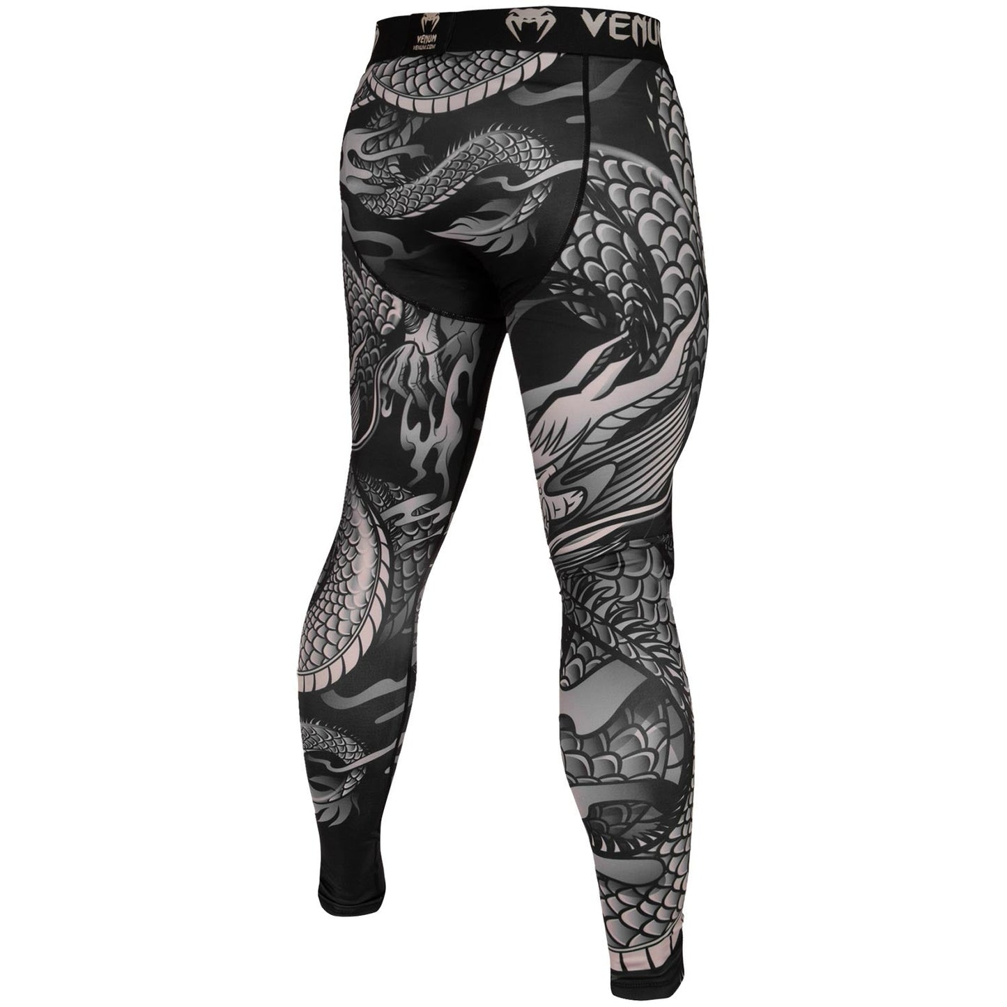 Venum Dragon's Flight Compression Tights - Black/Sand