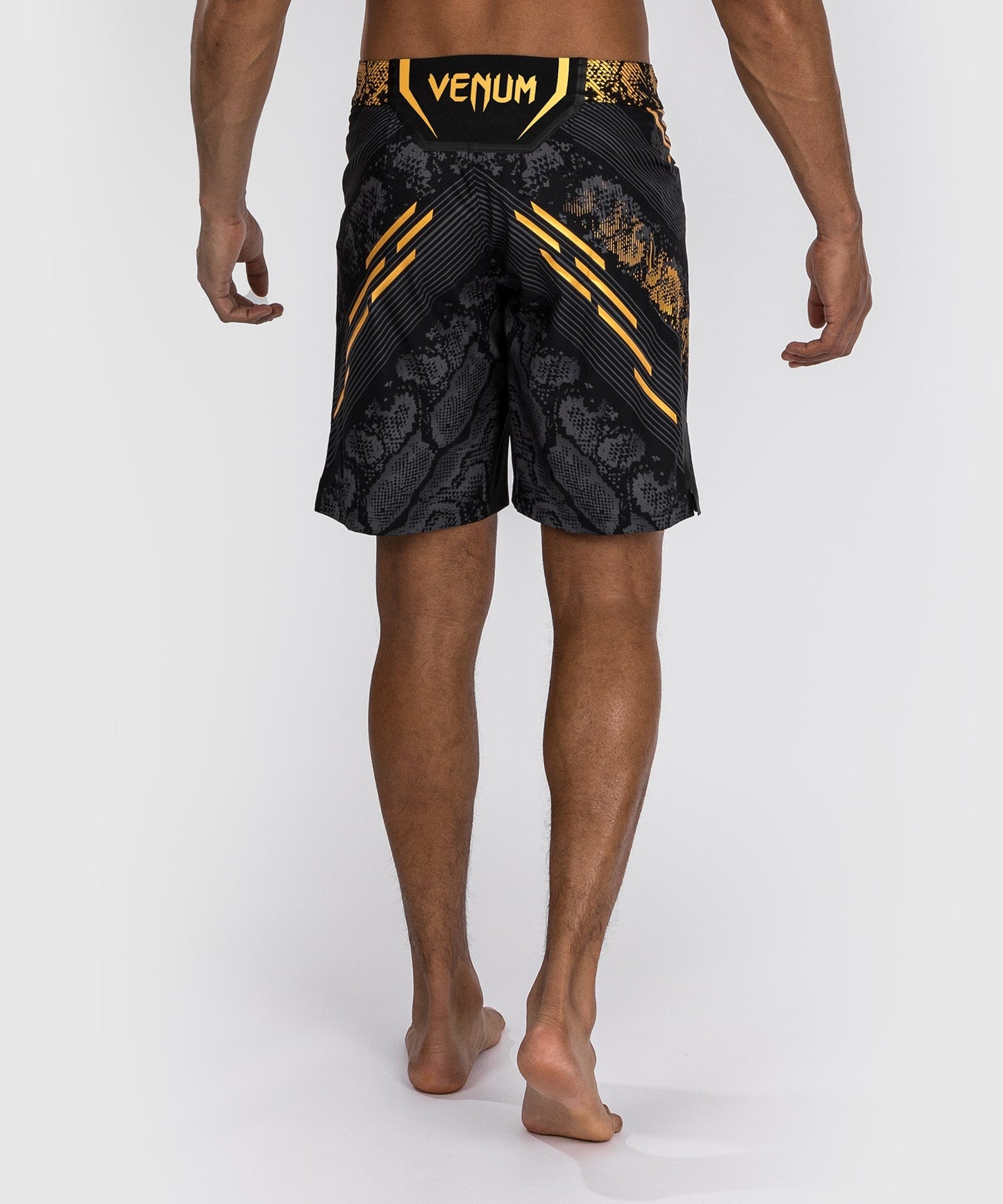UFC Adrenaline by Venum Authentic Fight Night Men's Fight Short - Long Fit  - Champion