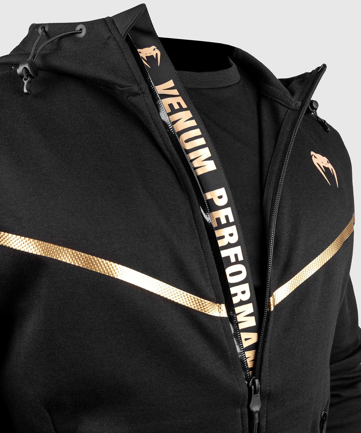 Venum Laser Evo Hoodie - Black/Gold