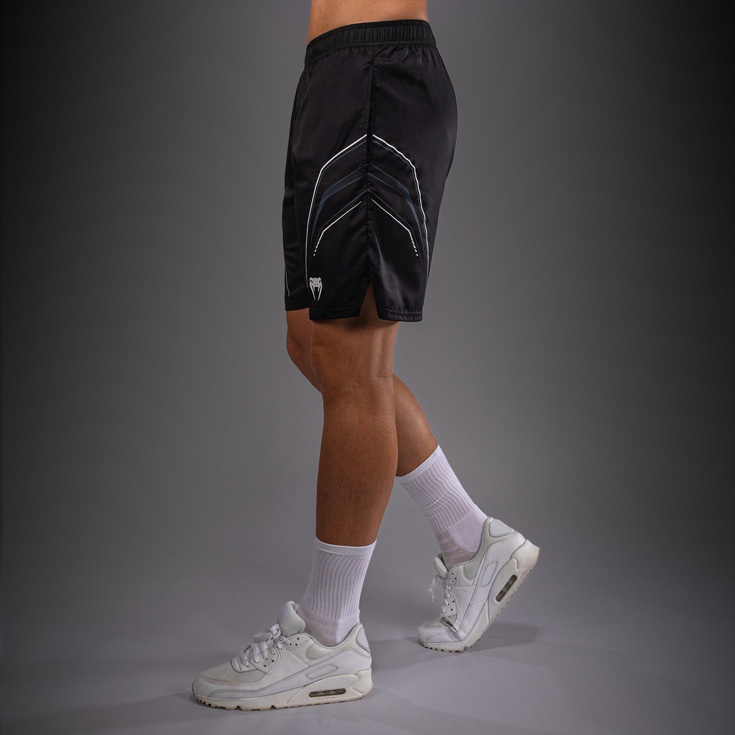 Venum Streamline Training Shorts - Black/White