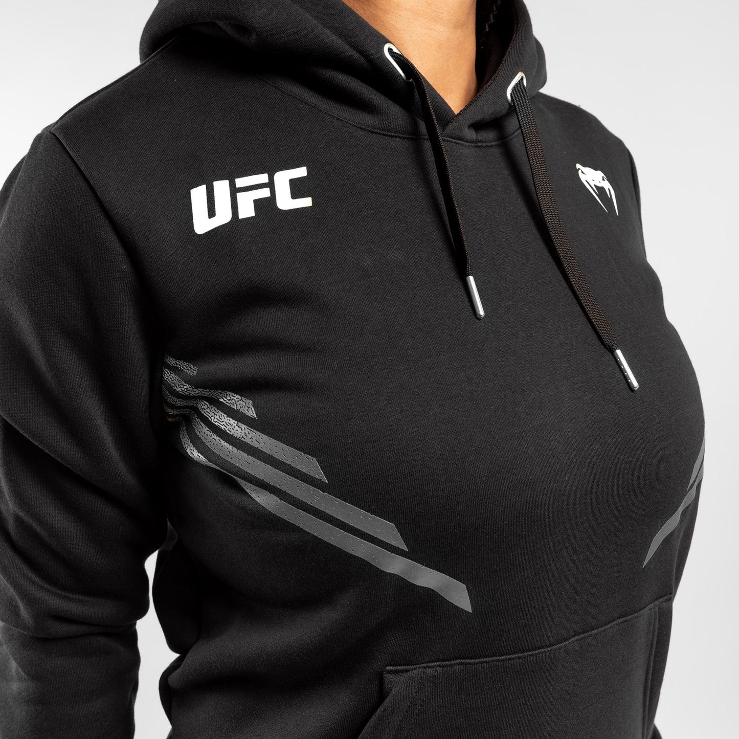UFC Venum Replica Women's Hoodie - Black