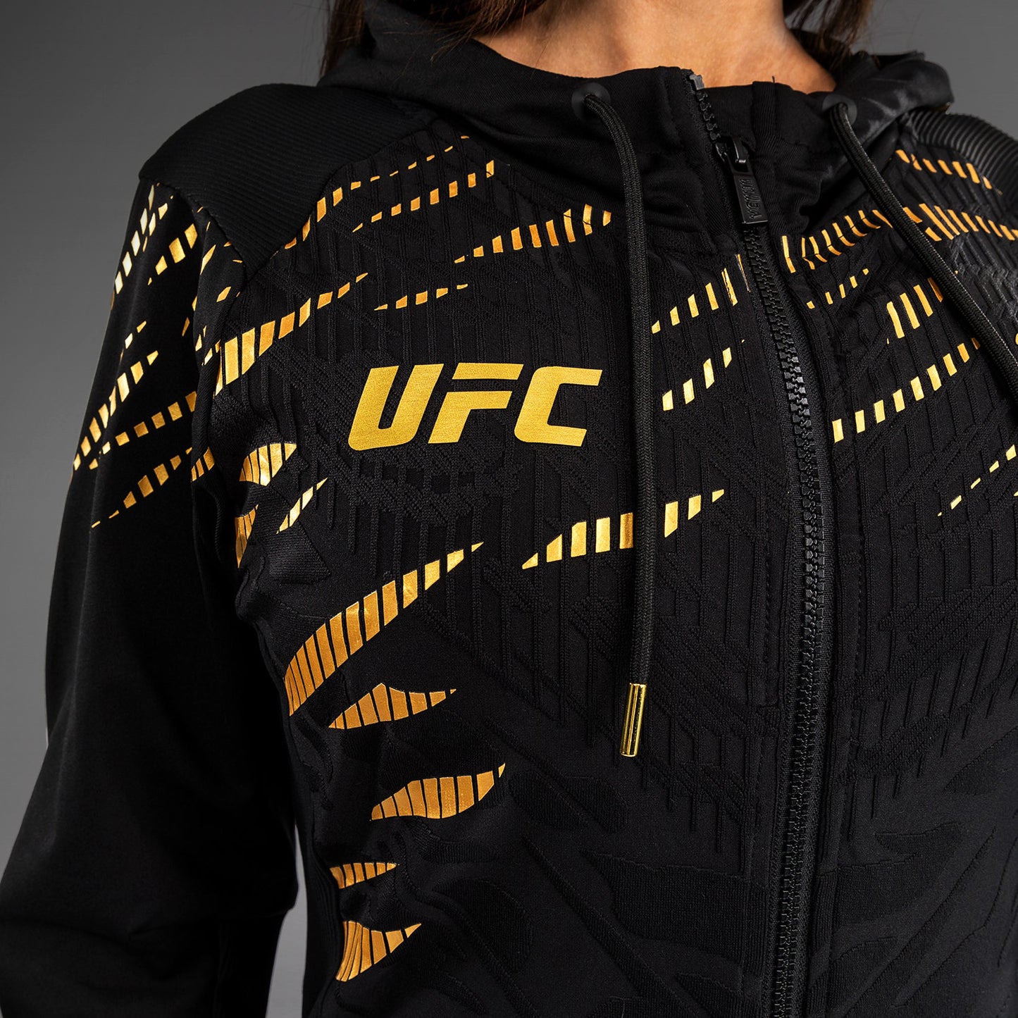 UFC Fusion by Venum Authentic Fight Night Women’s Walkout Hoodie - Champion