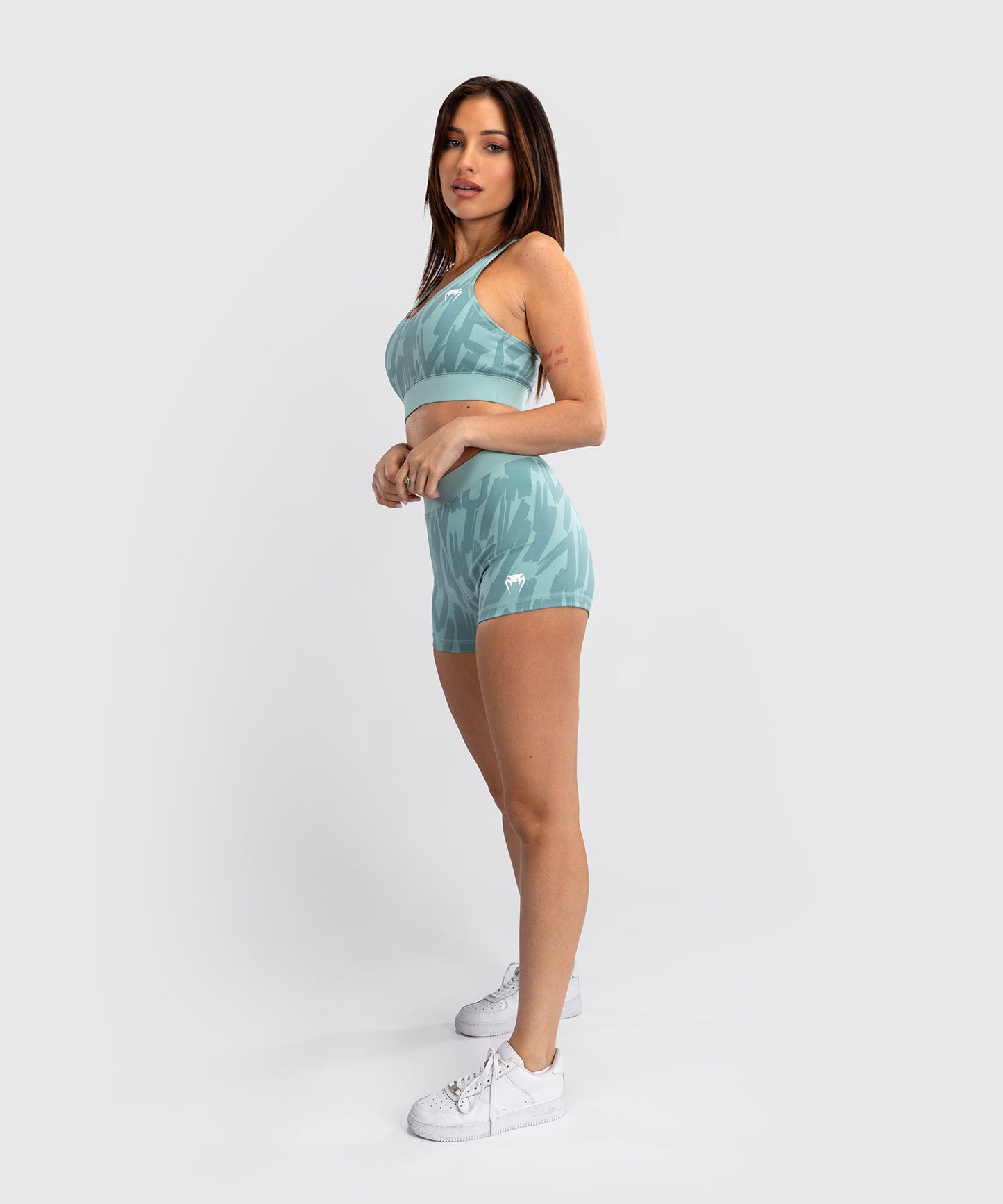 Venum Graffiti Women’s Compression Shorts - Aqua