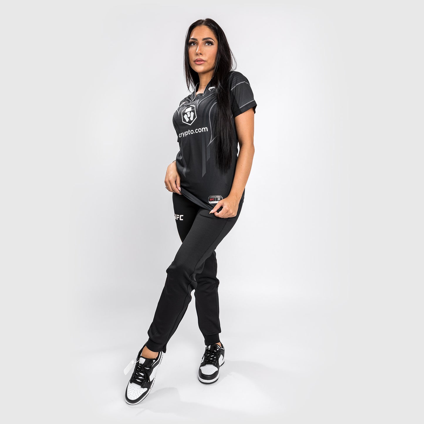 UFC Venum Authentic Fight Night 2.0 Kit by Venum Women's Walkout Jersey - Black