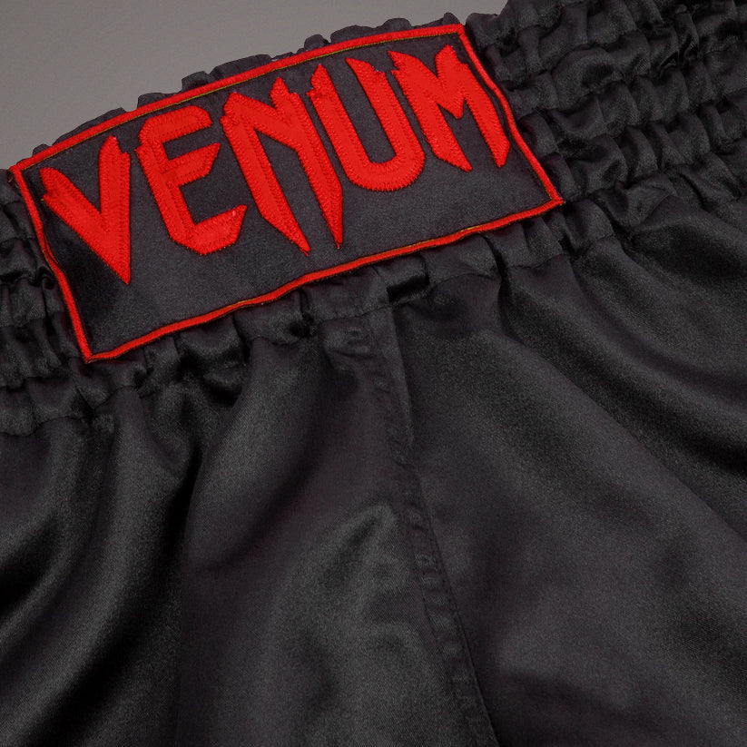 Venum Classic Muay Thai Short - Black/Red