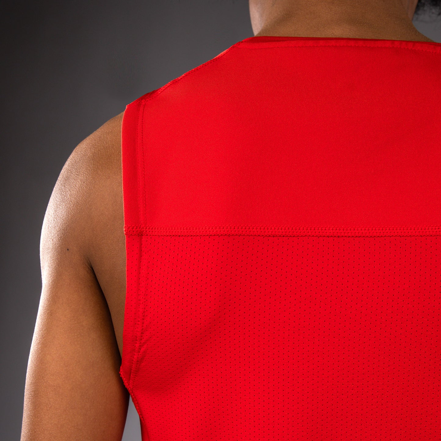 Venum Elite Kids Football Sleeveless Compression Jersey - Red