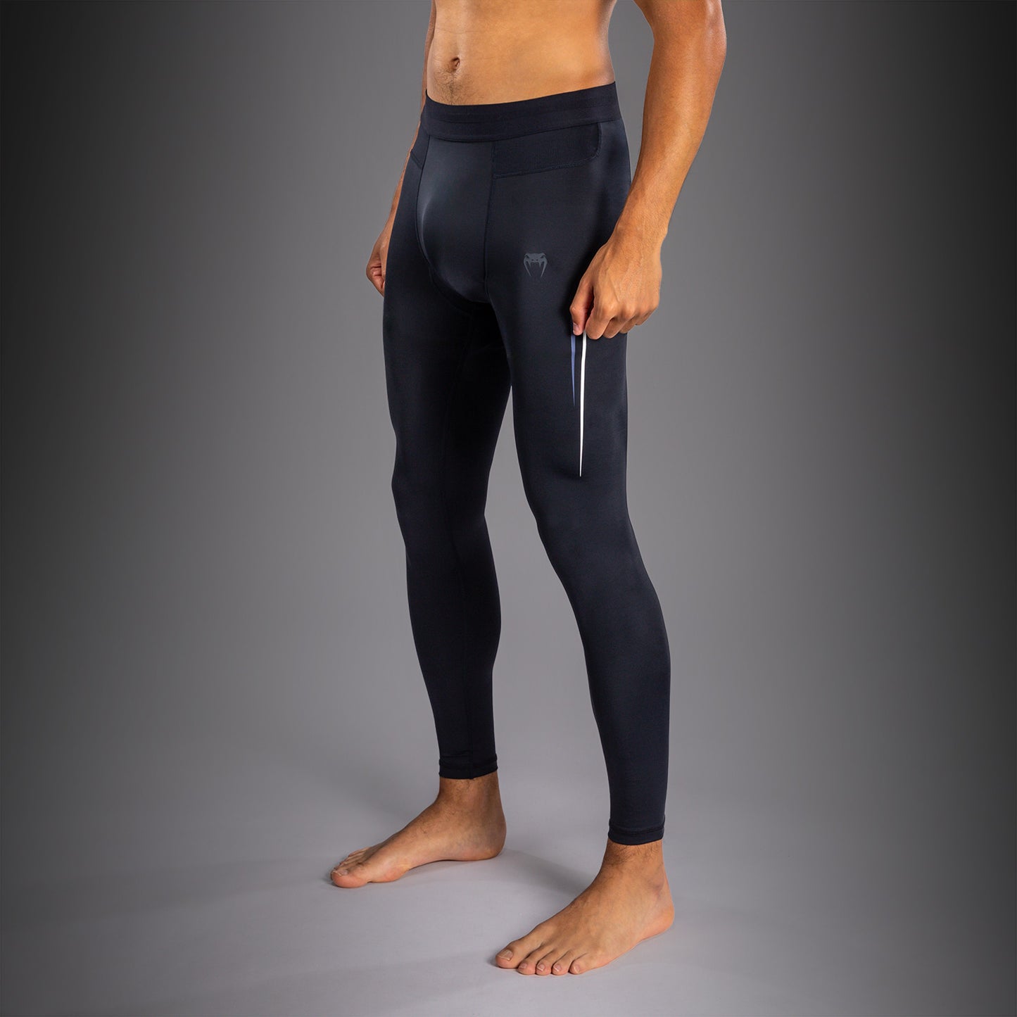 Venum G-Core Spats - Navy Blue/White
