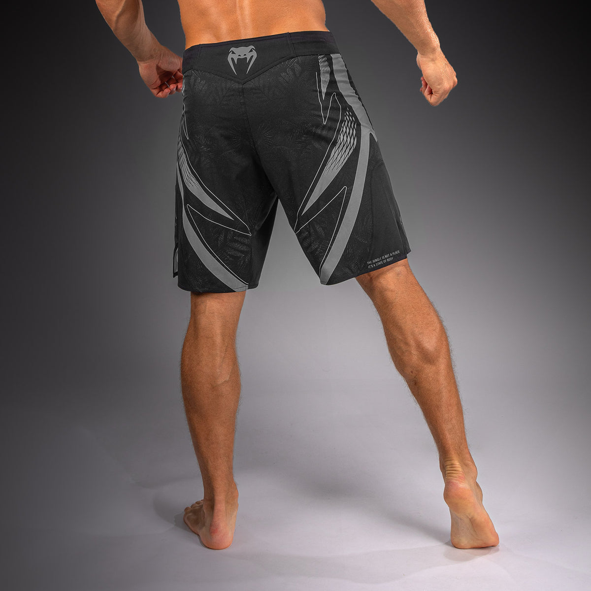 Venum Amazonia Reborn Fightshorts - Black/Grey