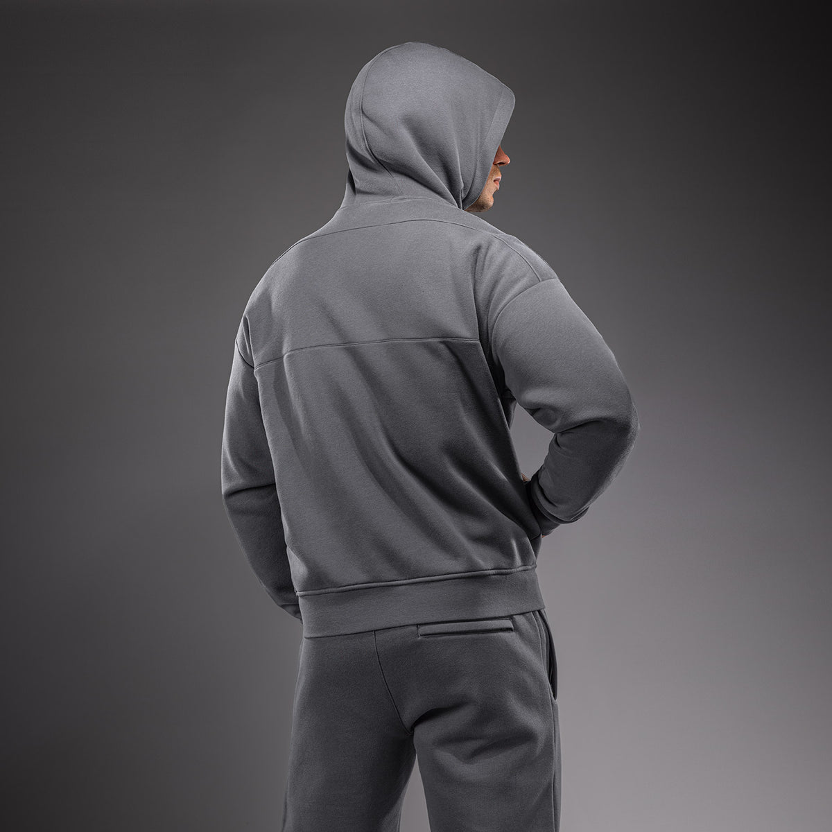 Venum Attack Fleece & Weave Track Jacket - Grey