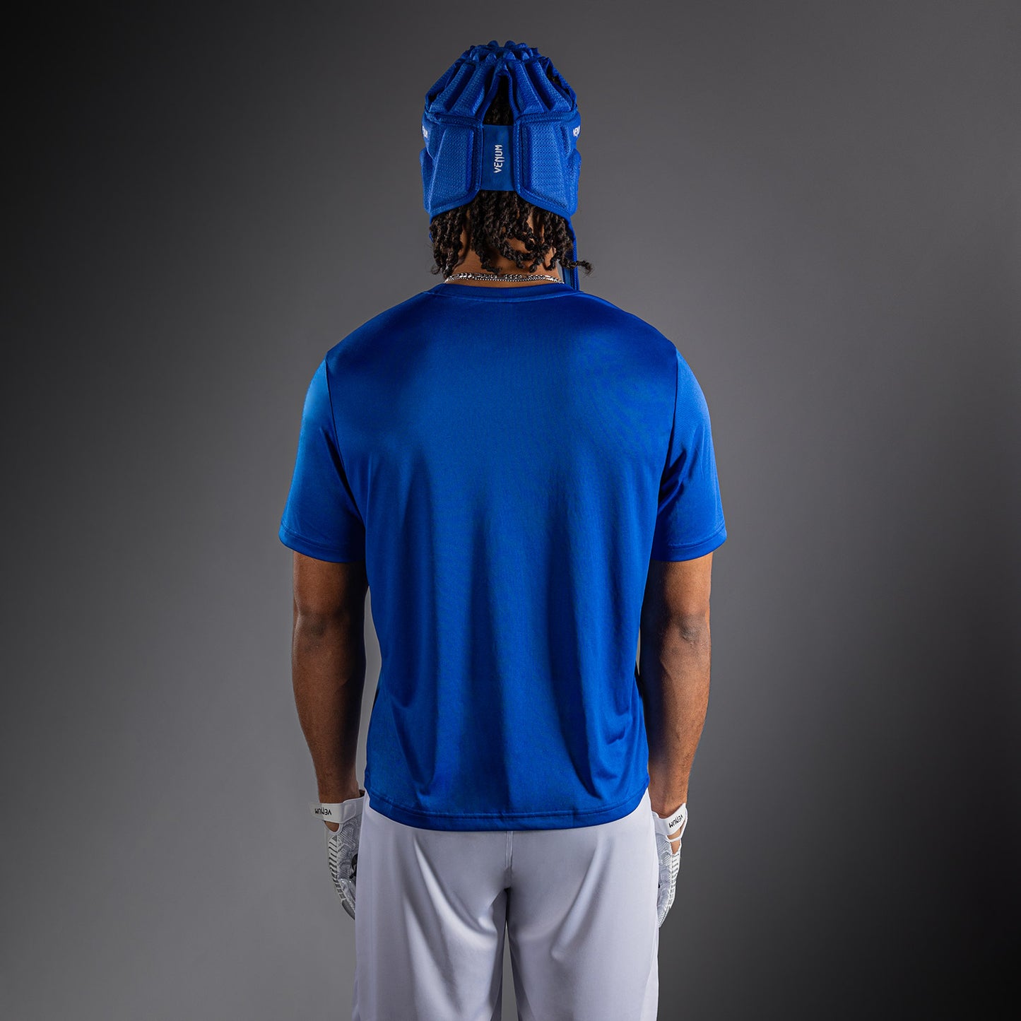 Venum Lineup Performance Short Sleeve T-Shirt Royal - Blue/White