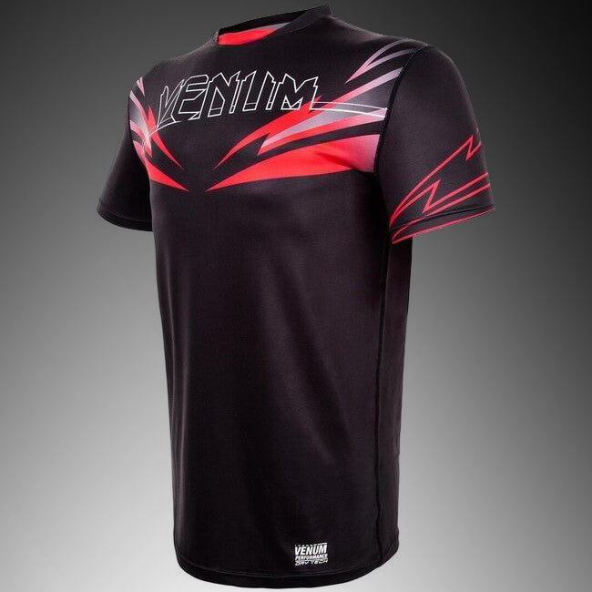 Venum Sharp 3.0 Dry-Tech T-Shirt – Black/Red