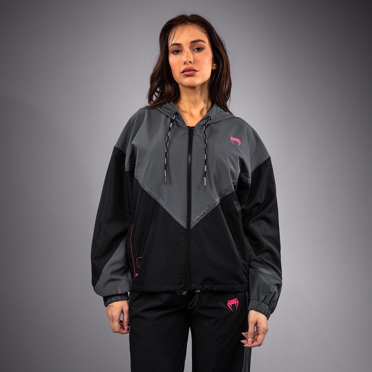 Venum Tactical XT Track Jacket - Black/Storm Grey