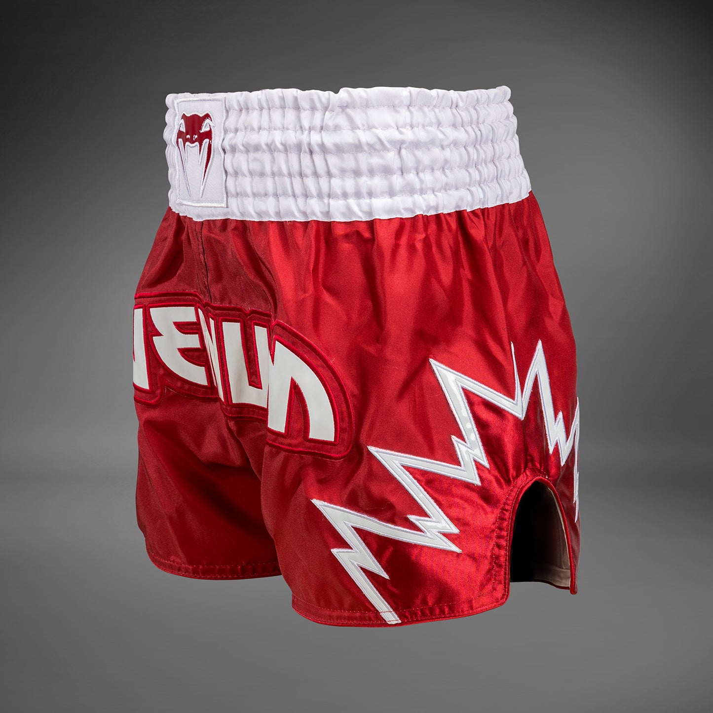 Venum Inferno Muay Thai Shorts - Red/White