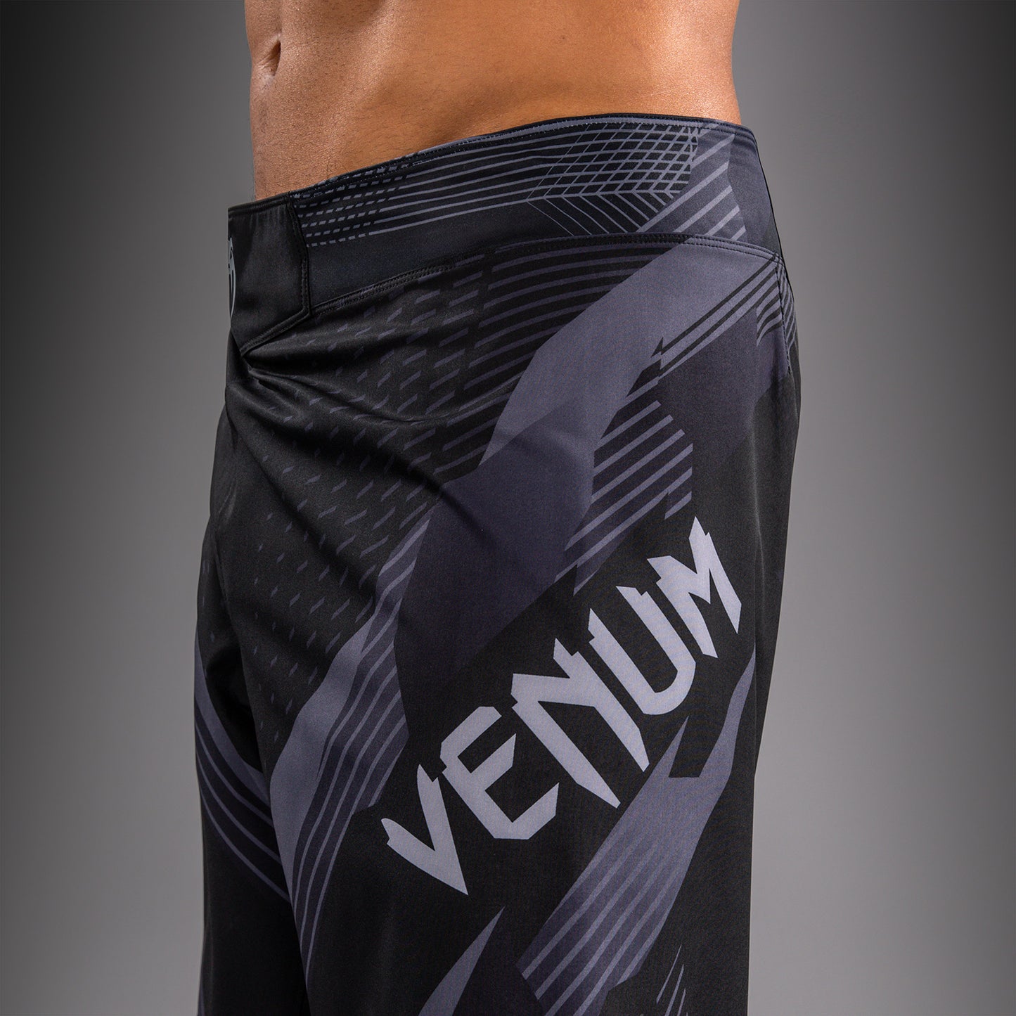 Venum No-Gi 6.0 Fight Shorts - Black/Grey