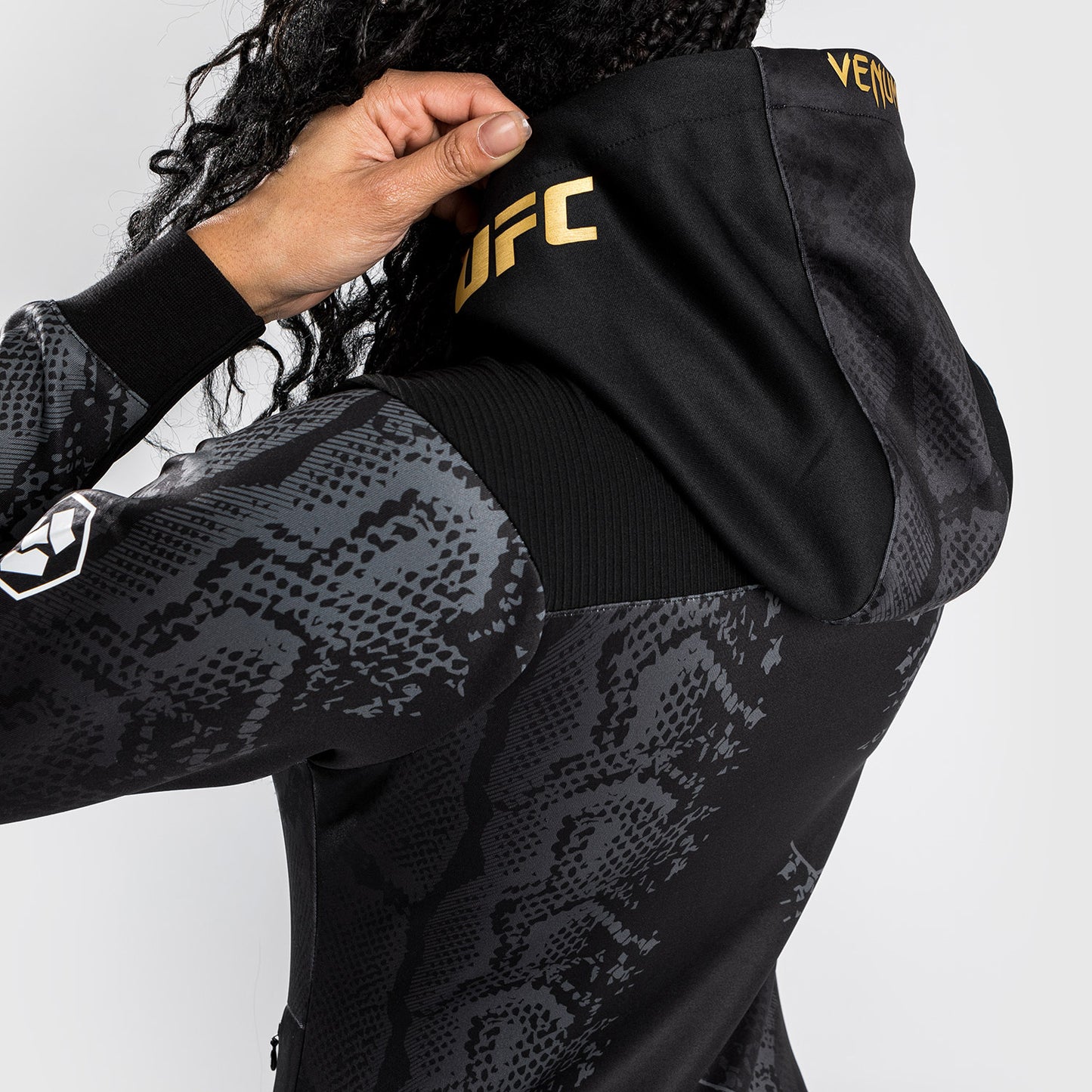 UFC Adrenaline by Venum Personalized Authentic Fight Night  Women’s Walkout Hoodie - Champion