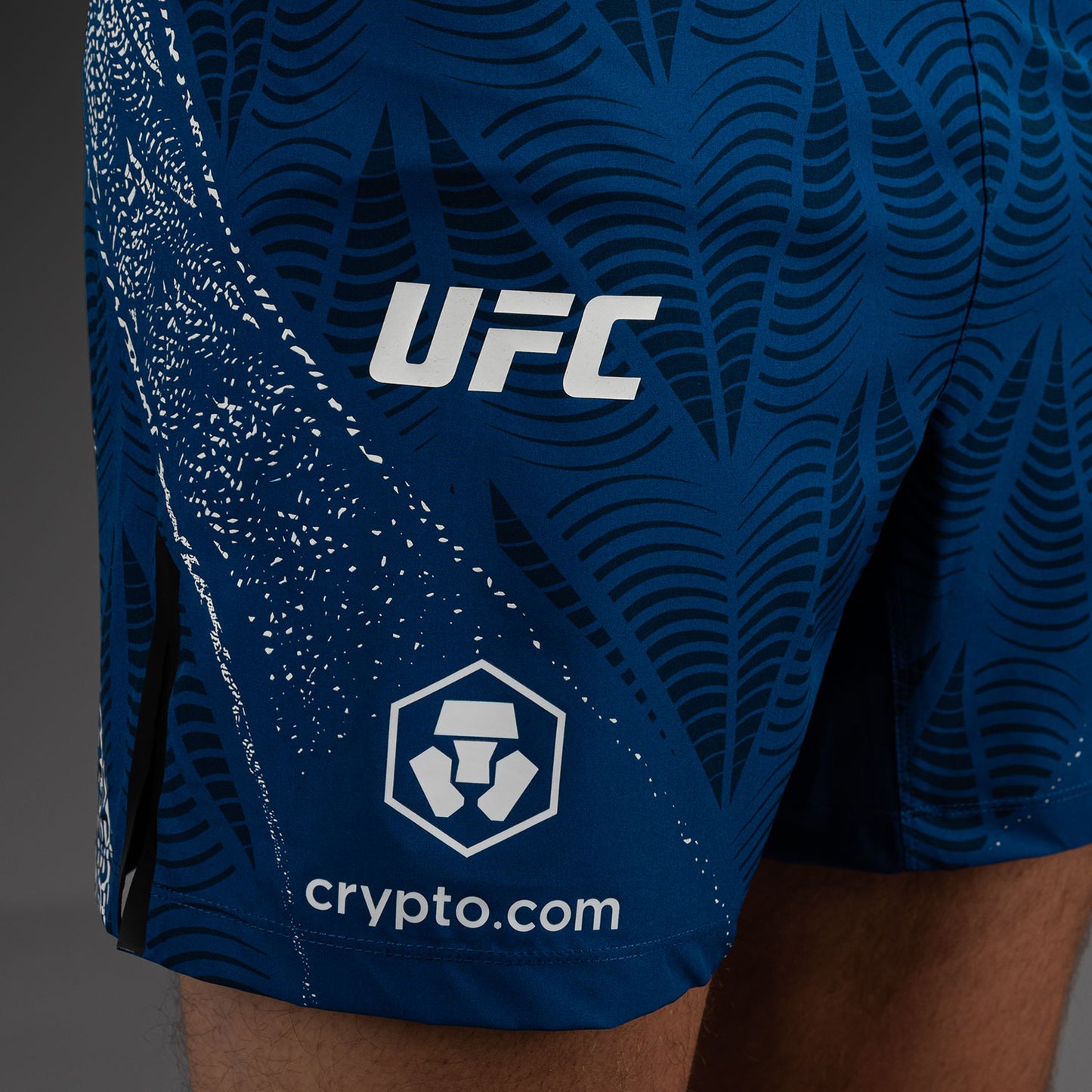 Men's UFC Zenith by Venum Blue Authentic Fight Night Short Fit Fight Short Personalized