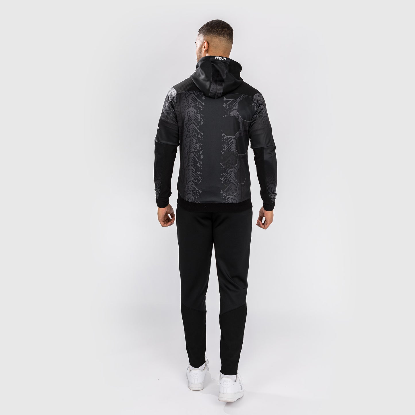 UFC Adrenaline by Venum Authentic Fight Night Men’s Walkout Hoodie - Black