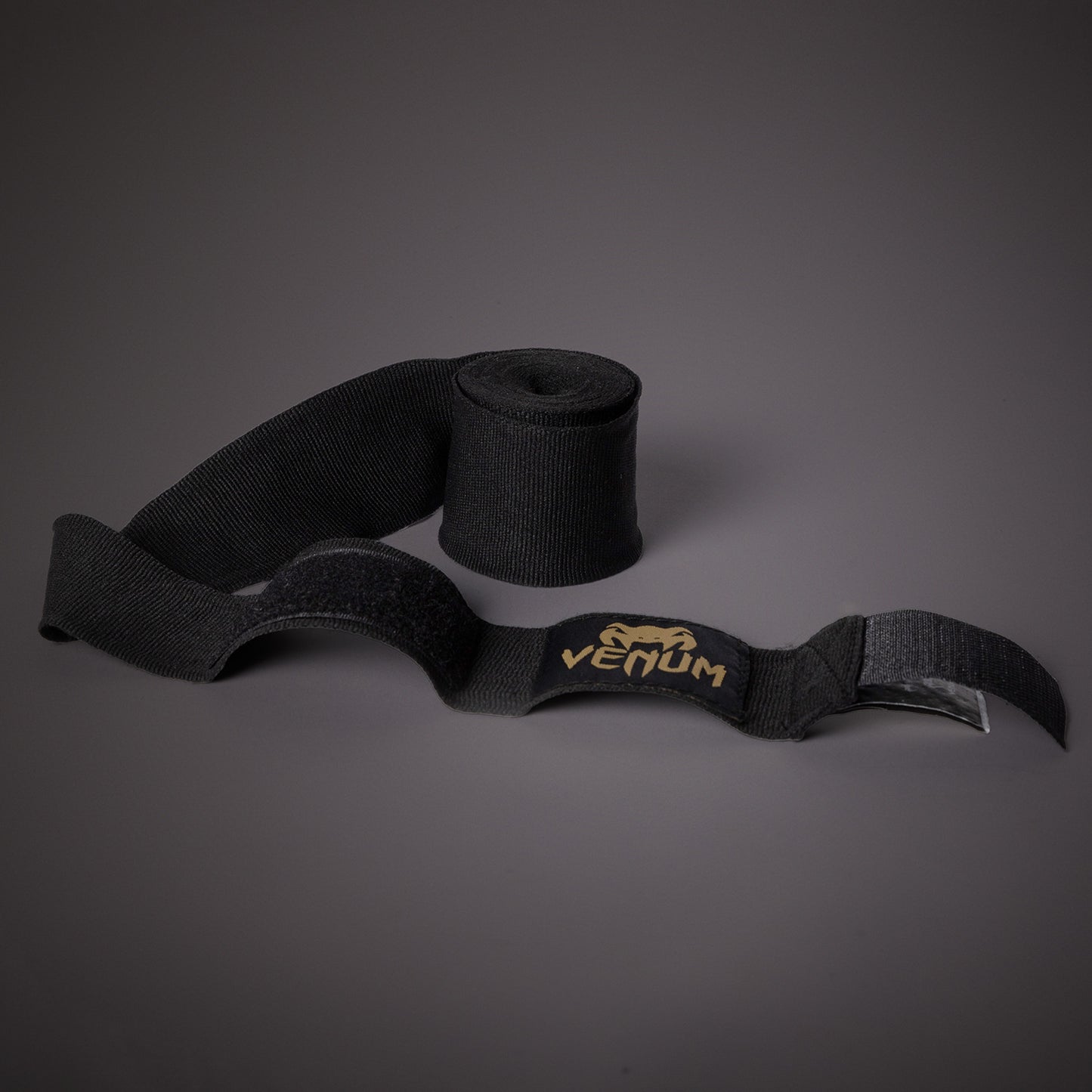 Venum Kontact Boxing Hand Wraps - Black/Gold - 2.5m (98 in)