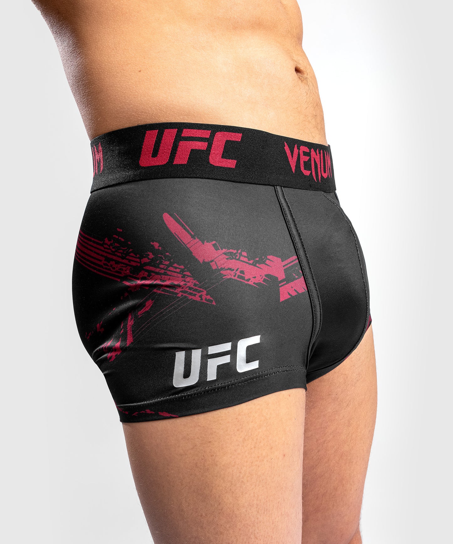 UFC Venum Authentic Fight Week Men’s 2.0 Boxer Briefs - Black/Red
