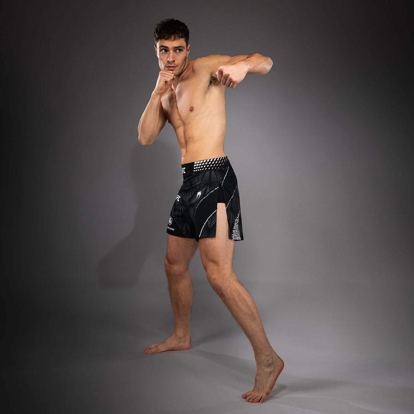 Men's UFC Zenith by Venum Black Authentic Fight Night Gladiator Fight Short