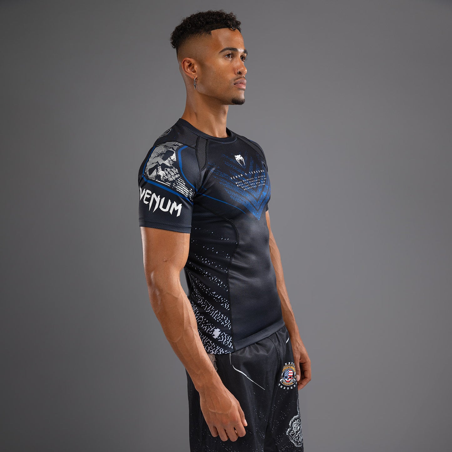 Venum x TEKKEN 8 - Paul Phoenix Rashguard - Black/Blue
