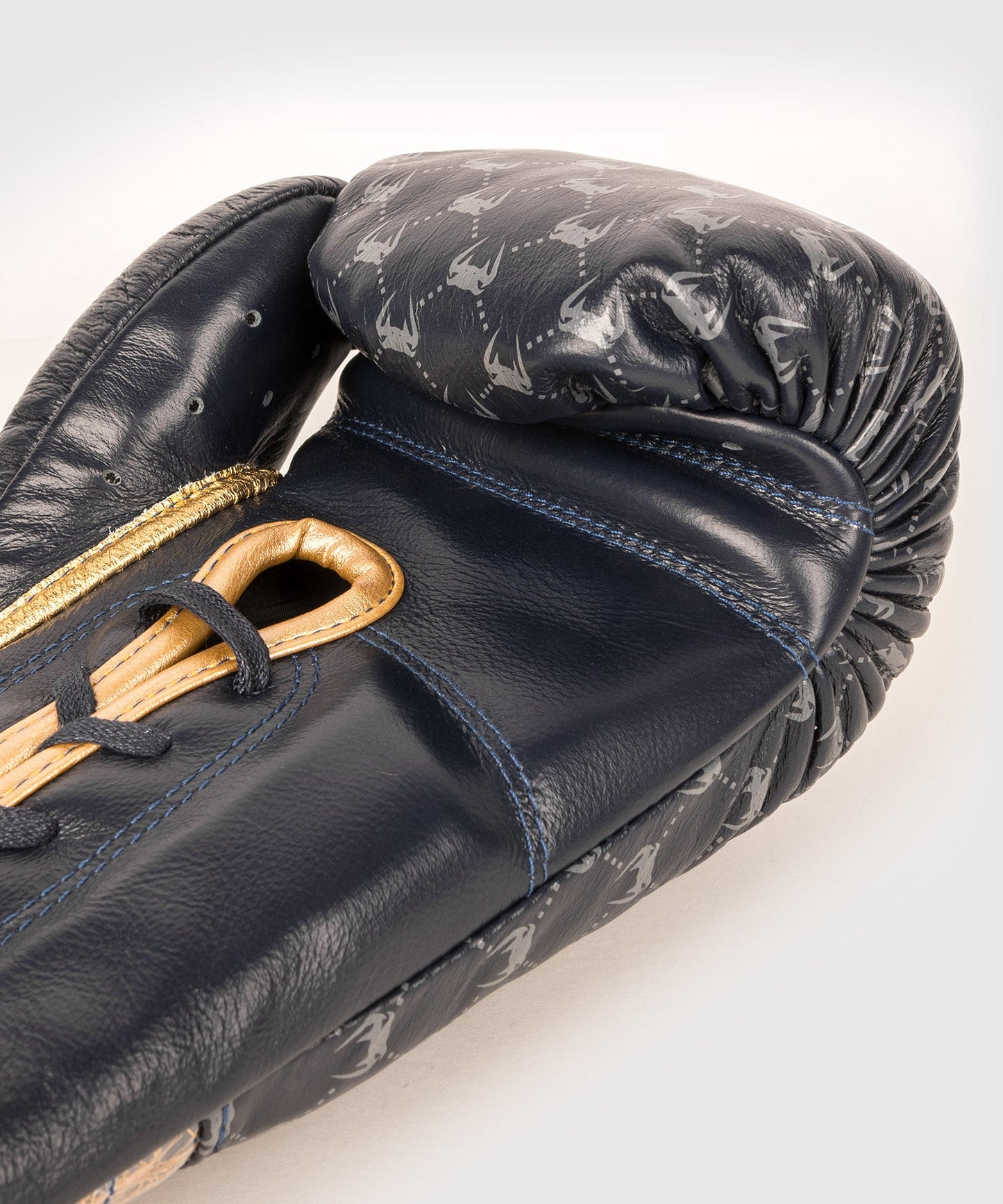 Venum Coco Monogram Pro Lace Up Boxing Gloves - State Blue