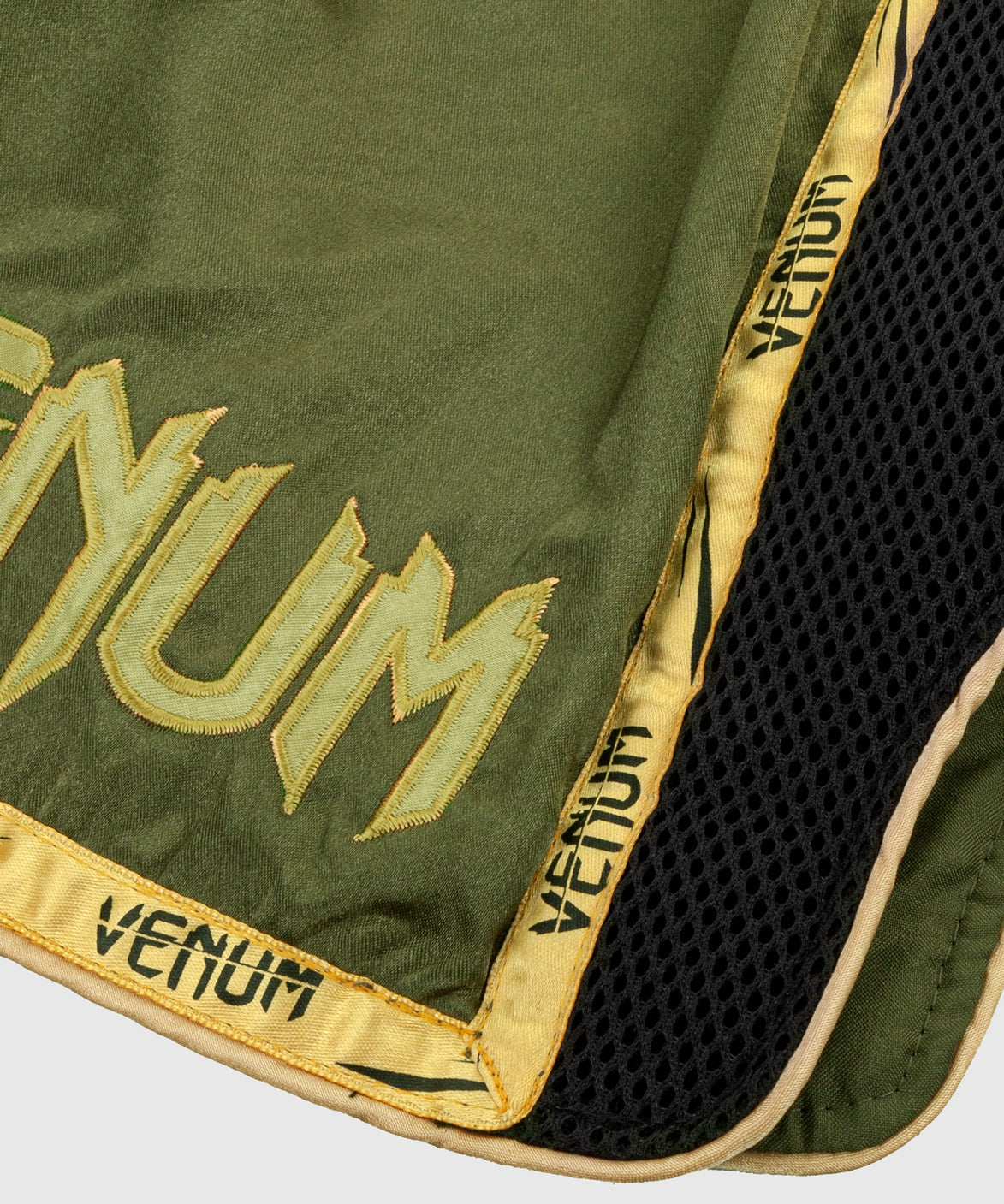 Venum Giant Muay Thai Shorts - Khaki/Black