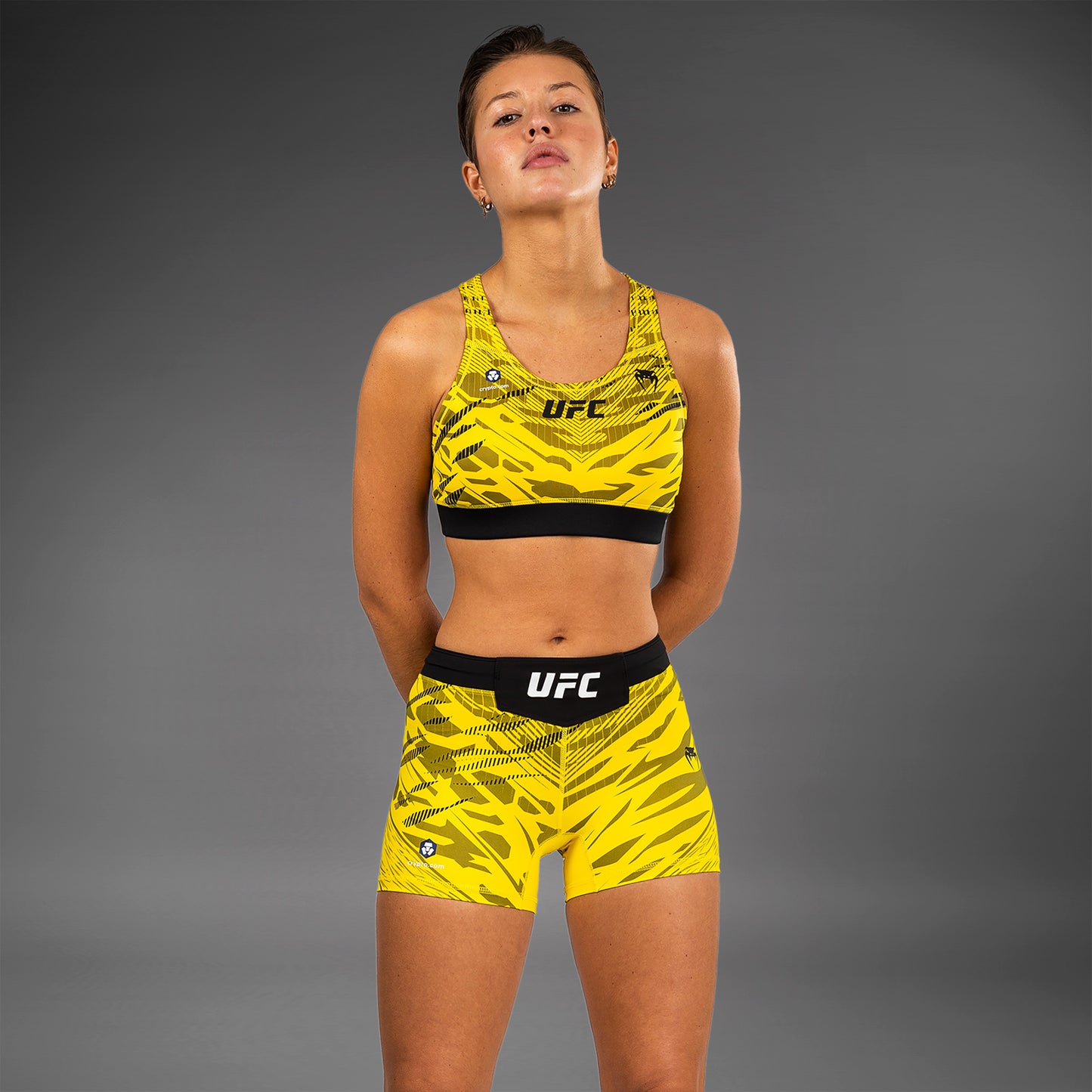 UFC Fusion by Venum Authentic Fight Night Women’s Vale Tudo Short - Short Fit - Yellow