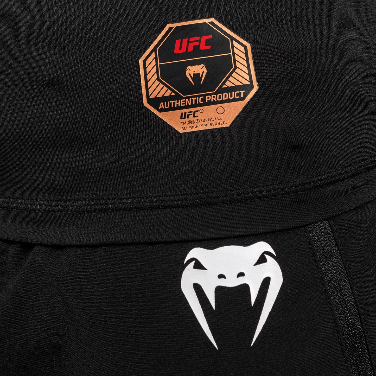UFC Adrenaline by Venum Fight Week Men’s Performance Long-sleeve Rashguard - Black