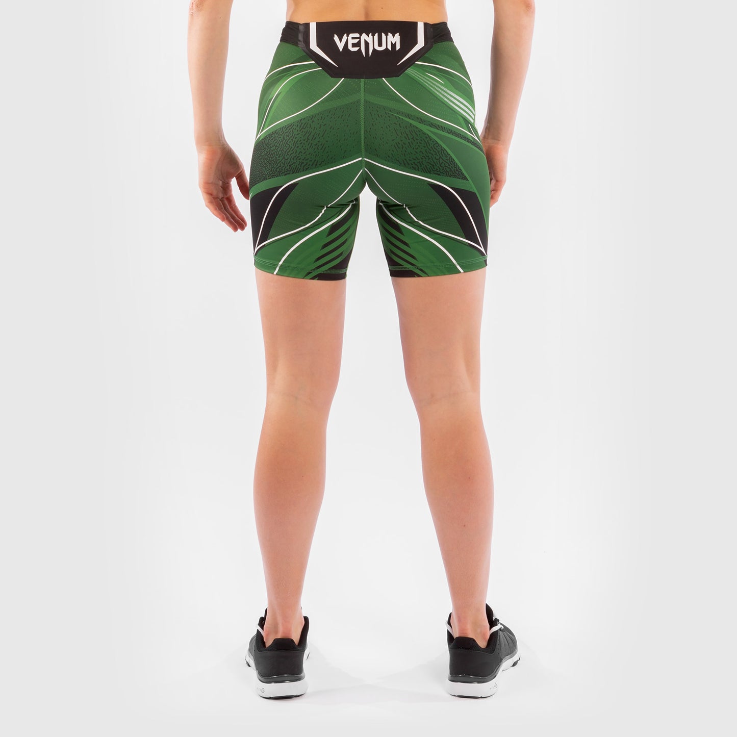 UFC Venum Authentic Fight Night Women's Vale Tudo Shorts - Long Fit - Green