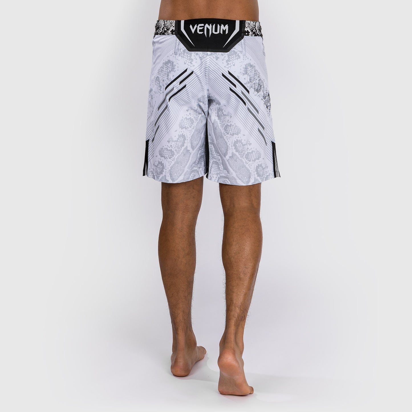 UFC Adrenaline by Venum Personalized Authentic Fight Night Men's Fight Short - Long Fit - White