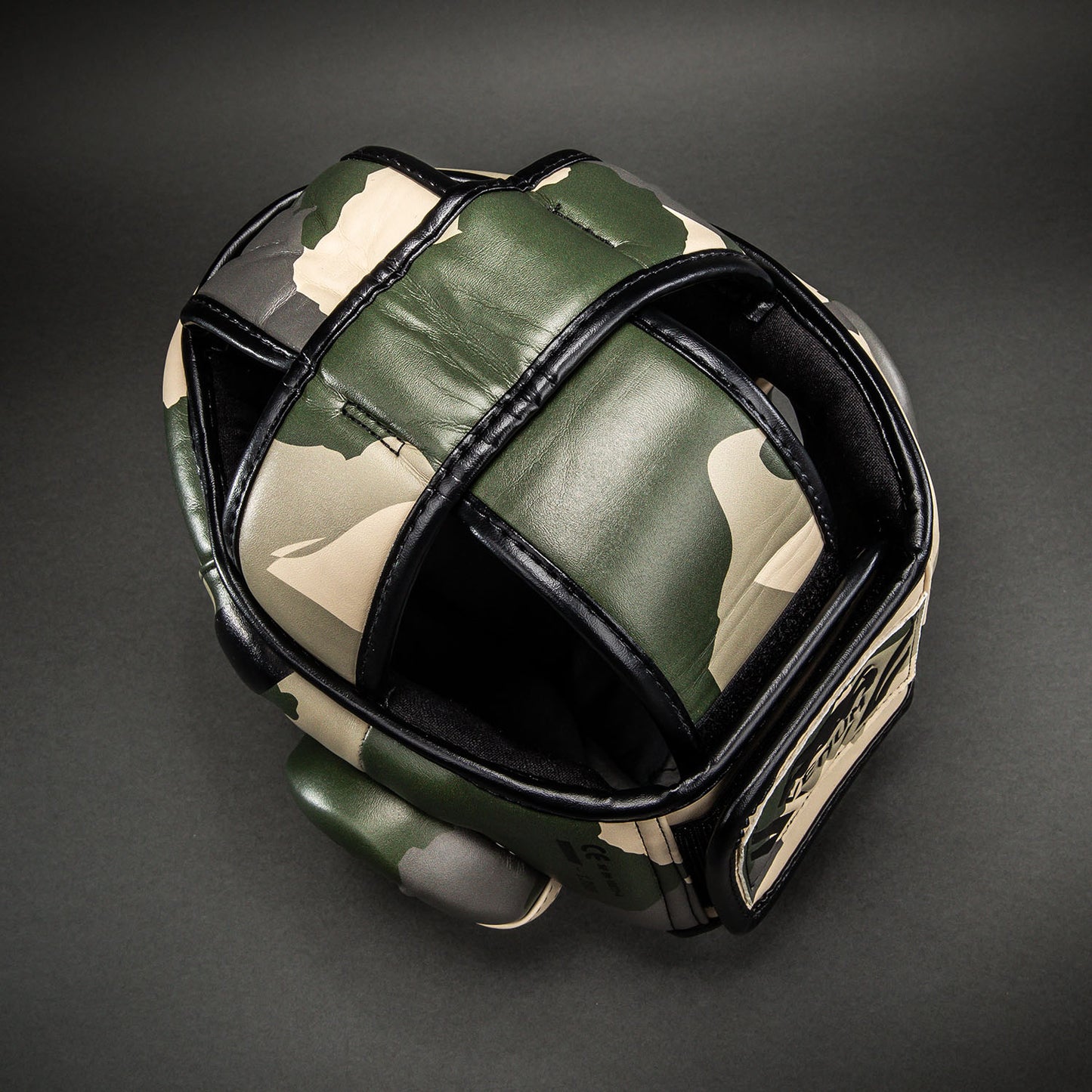 Venum Elite Camo Headgear - Khaki/ Off-hite