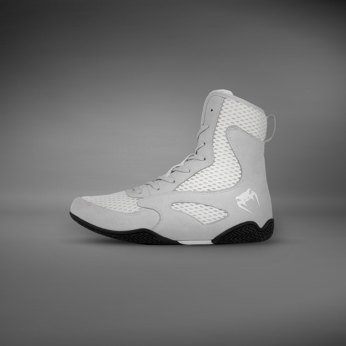 Venum Contender Boxing Shoes - White/Grey
