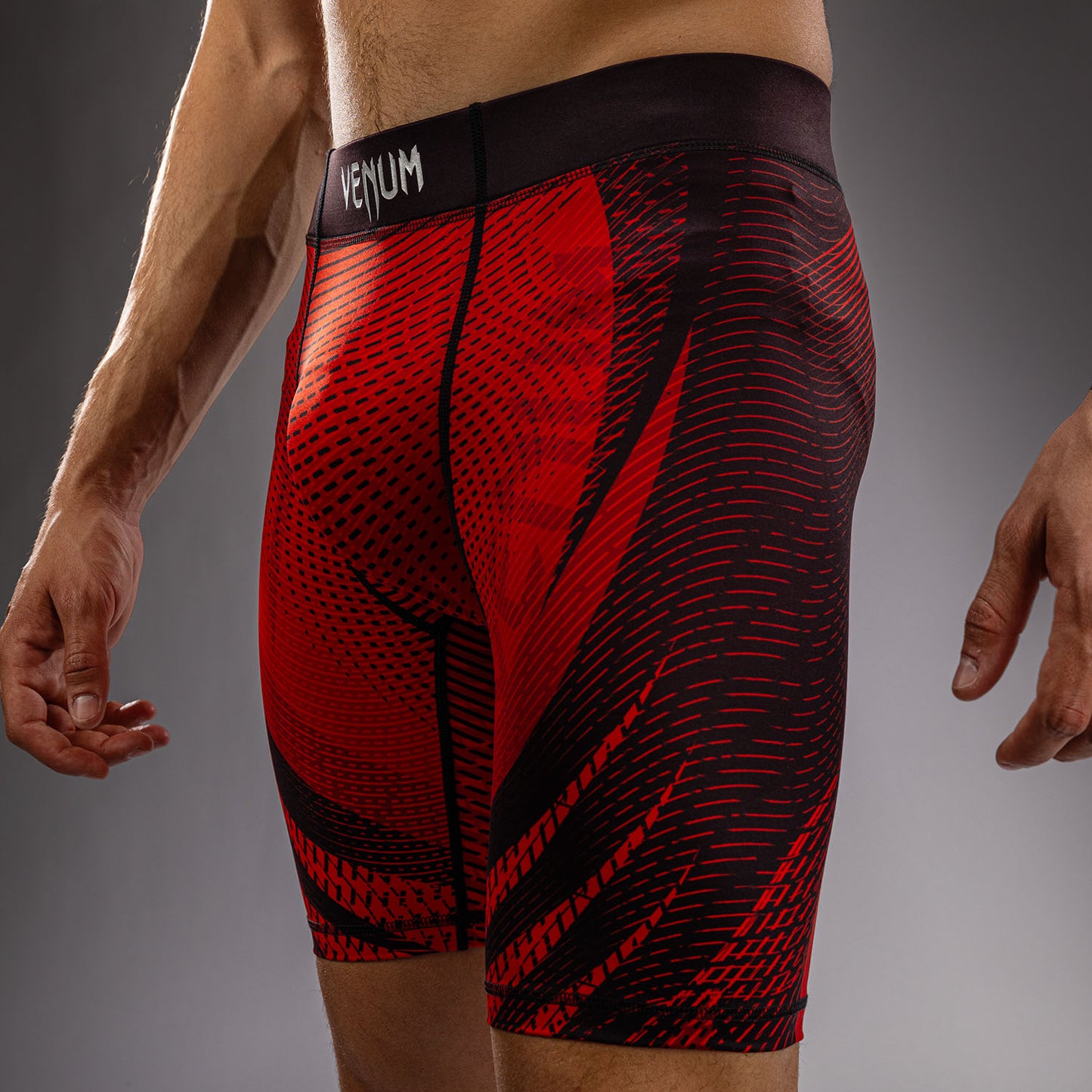 Venum Galactic 3.0 Vale Tudo Shorts - Red/Silver