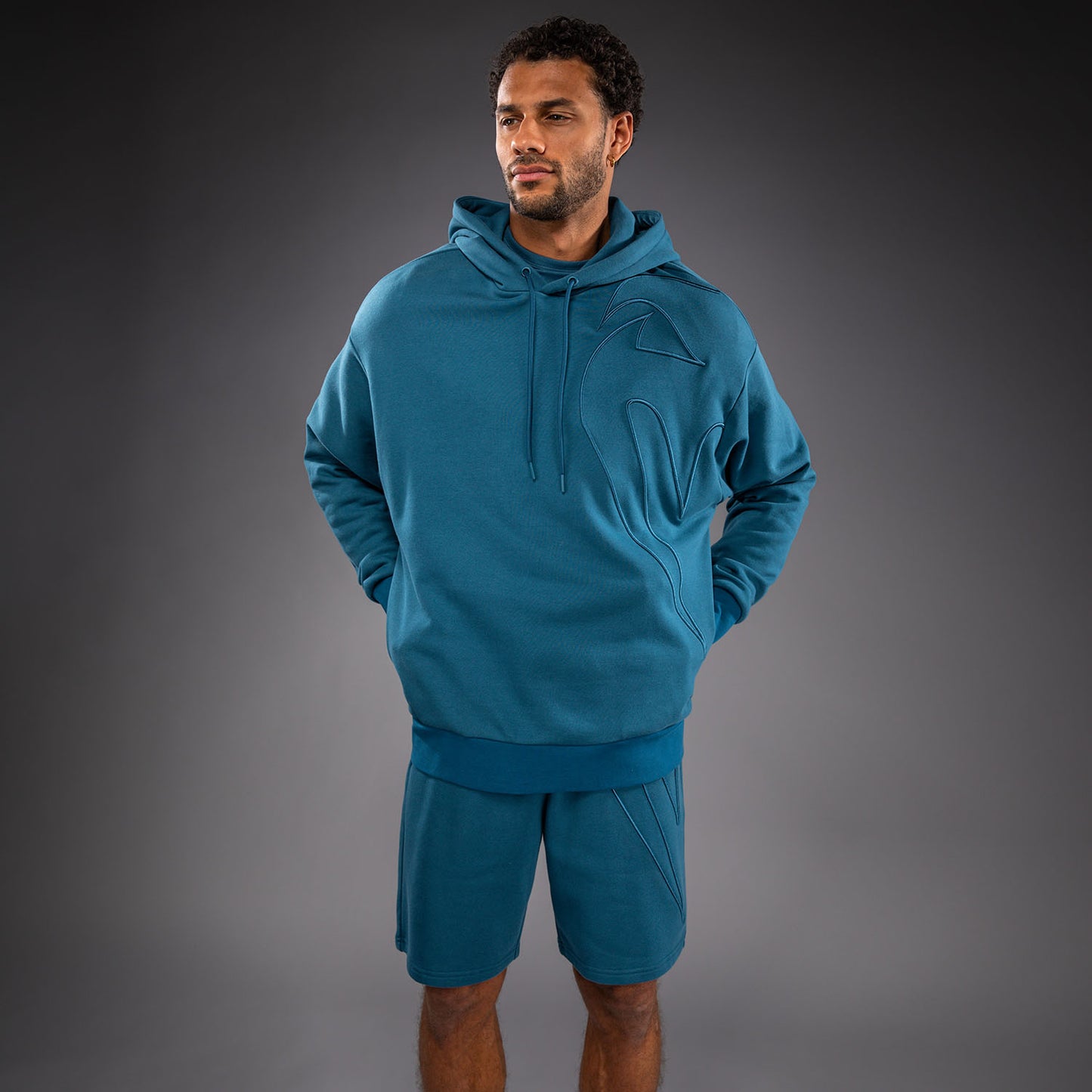 Venum Giant 3D Hoodie - Ocean Blue