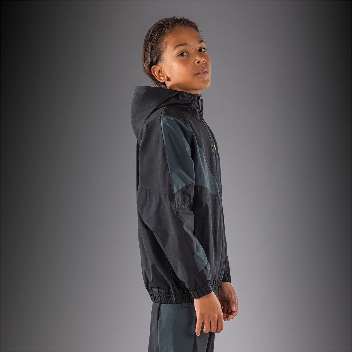 Venum Vectra Kids Track Jacket - Black/Gold