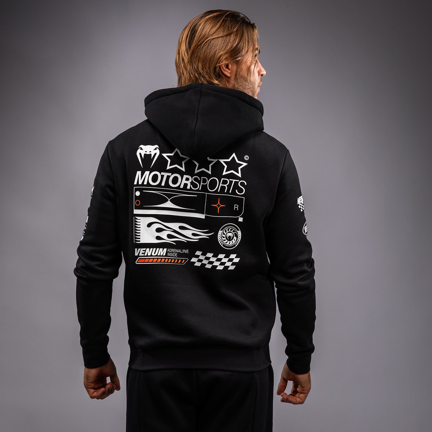Venum Motorsport Hoodie - Deep Black