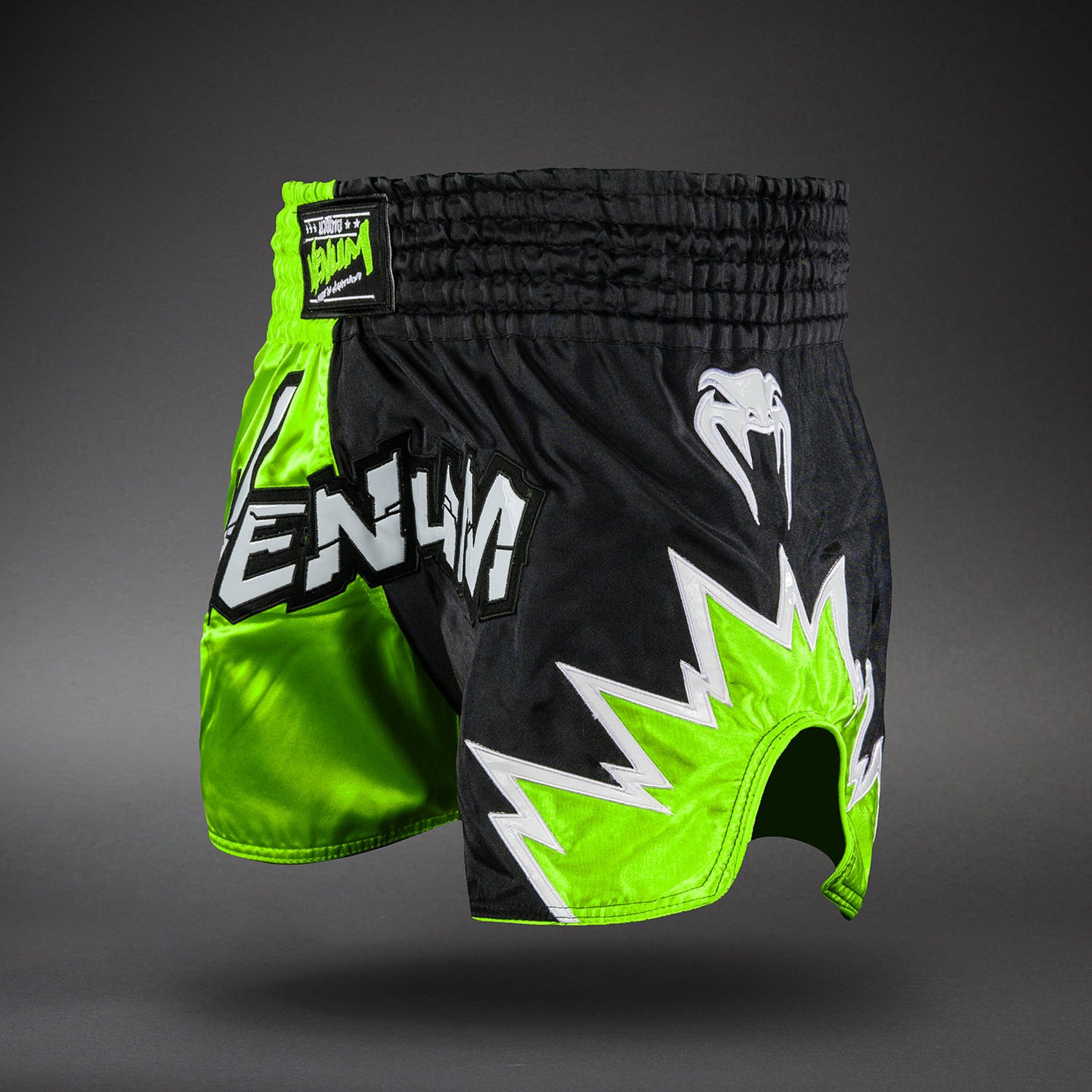 Venum Inferno 2.0 Muay Thai Shorts - Green/Black