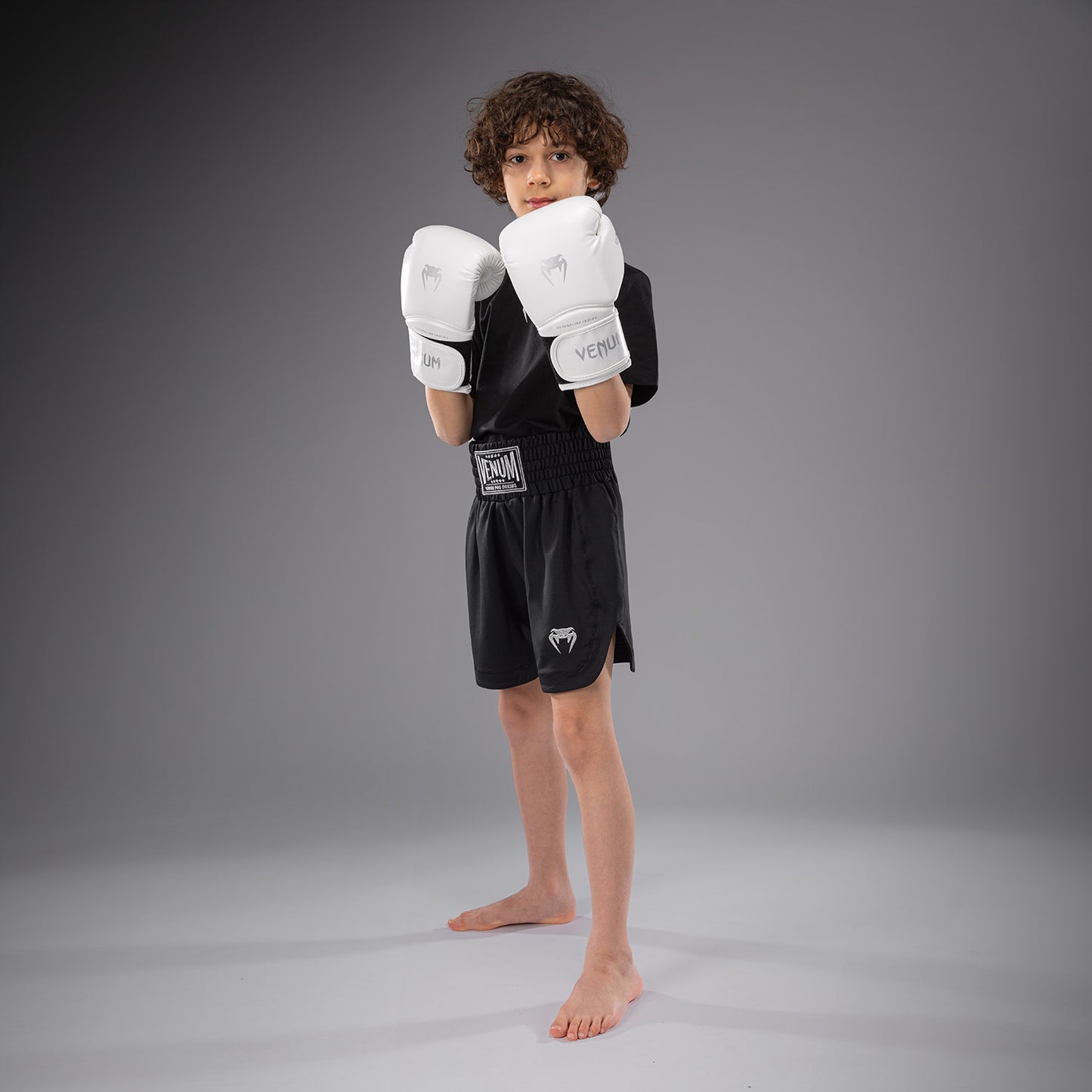Venum Classic Kids Boxing Shorts - Black