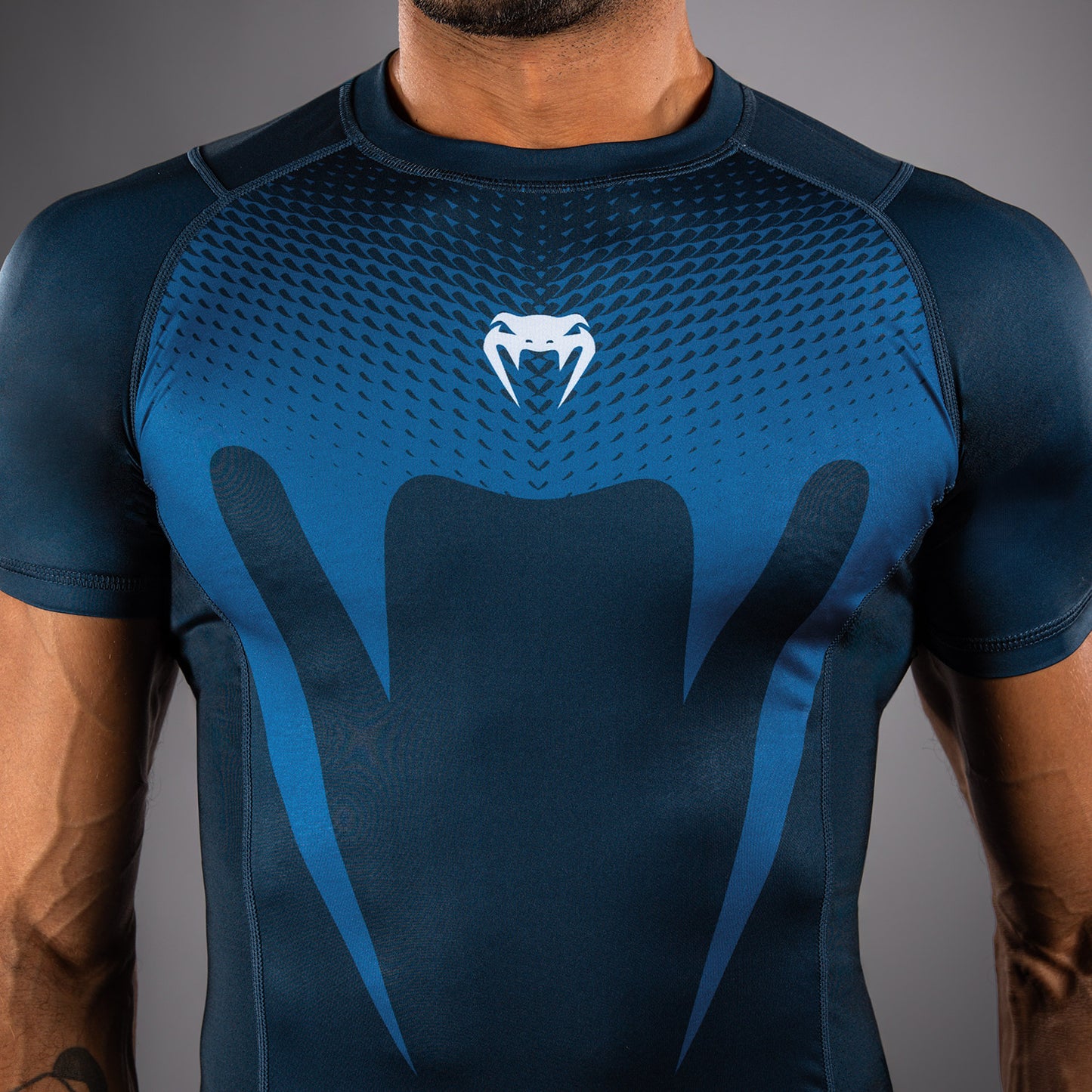 Venum No Gi Rashguards - Indigo
