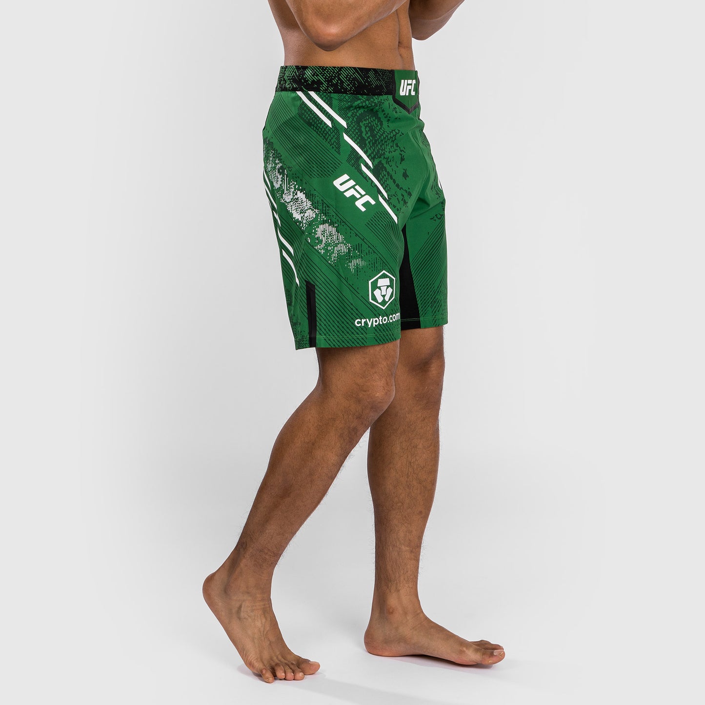 UFC Adrenaline by Venum Personalized Authentic Fight Night Men's Fight Short - Long Fit - Yellow