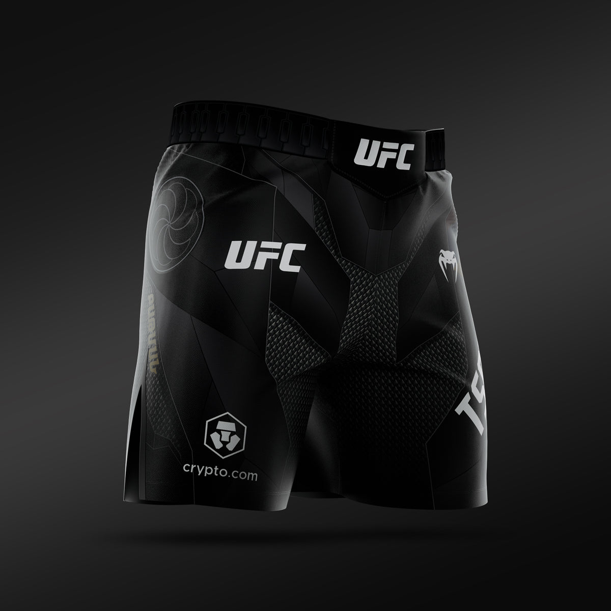 Men’s UFC Adrenaline Unrivaled by Venum Black Arman Tsarukyan Short Fit Fight Short