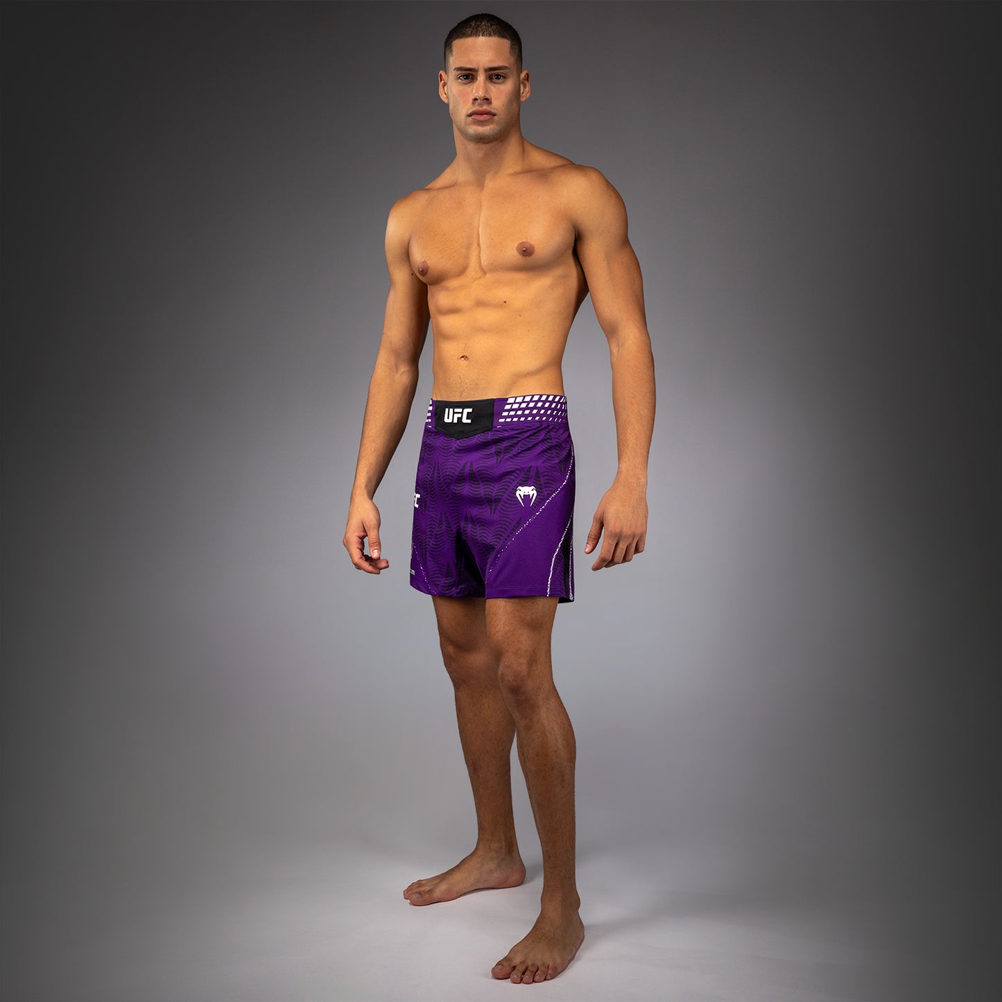Men's UFC Zenith by Venum Purple Authentic Fight Night Short Fit Fight Short Personalized